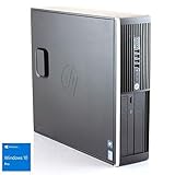 Hp Elite 8300 - Ordenador de sobremesa (Intel Core i5-3470, 8GB de RAM, Disco HDD de 500GB, Lector DVD, Windows 10 PRO ES 64) - Negro (Reacondicionado)