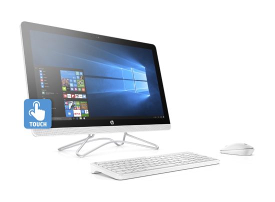 ordenadores sobremesa todo en uno con pantalla tactil