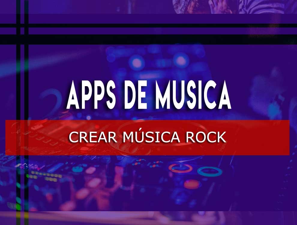 App para crear música rock