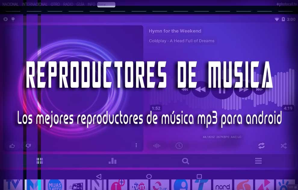 Los mejores reproductores de música mp3 para android